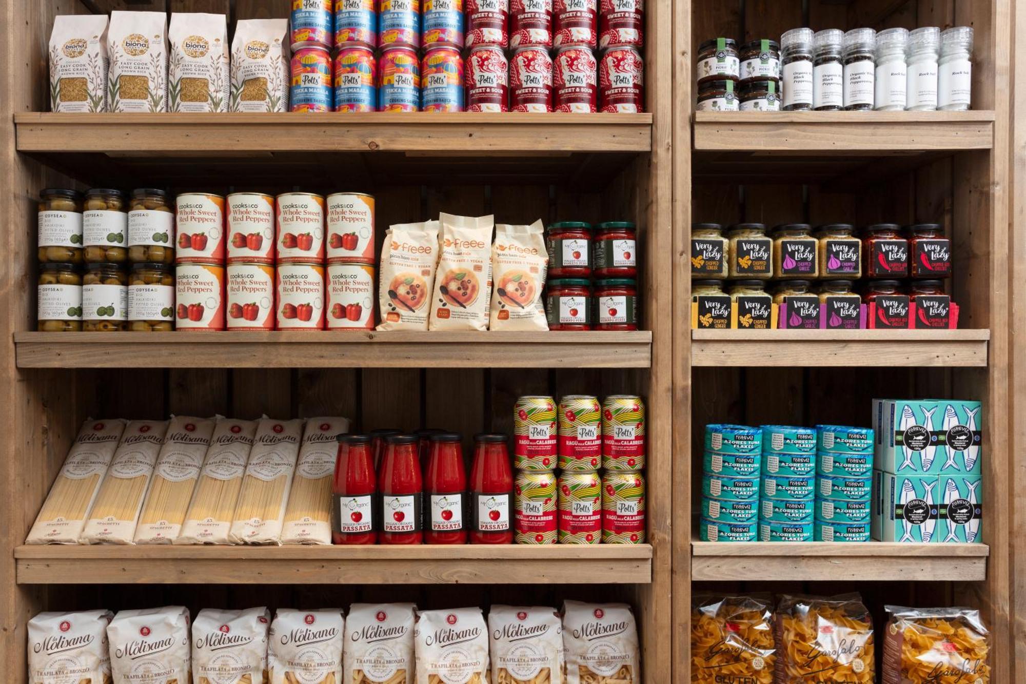 Schloss Roxburghe, Part Of Destination By Hyatt Zewnętrze zdjęcie A typical grocery store display